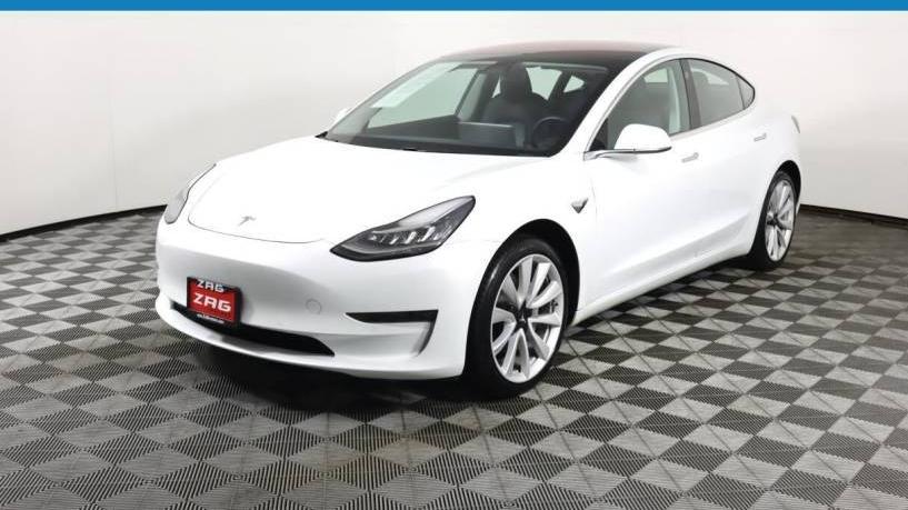 TESLA MODEL 3 2018 5YJ3E1EA8JF020571 image